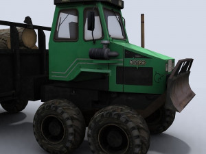forwarder 1 3D Model
