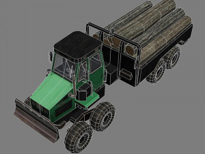 forwarder 1 3D Model