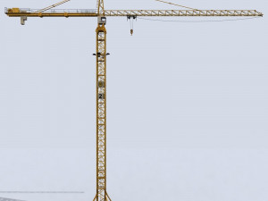 tower crane 1 Modèle 3D