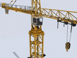 tower crane 1 3D Model
