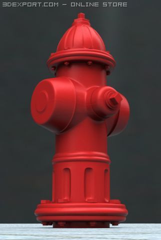 hydrant 3D मॉडल .c4d .max .obj .3ds .fbx .stl .blend