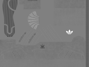 sport shoes 02 black 3D 模型