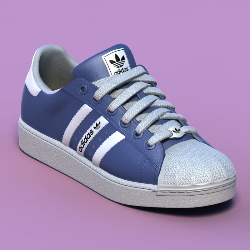 Sports Shoes 02 Blue 3d Model In Sports Equipment 3dexport
