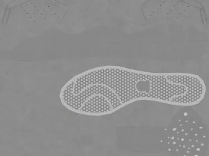 cal&ccedil;ados esportivos 05 azul branco Modelo 3D