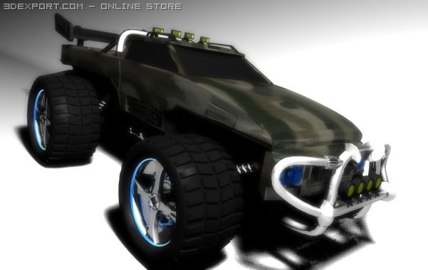 jeep nt omw Model 3D .c4d .max .obj .3ds .fbx .stl .blend 