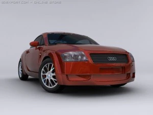 audi tt Model 3D