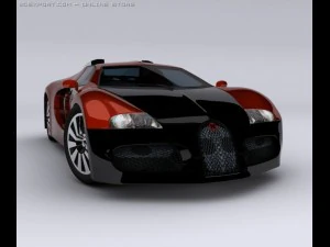bugatti 3D Model