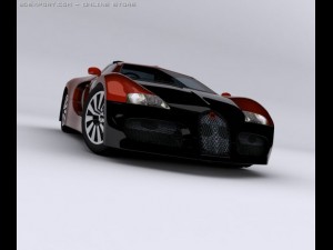bugatti 3D-Modell