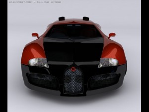 bugatti 3D-Modell