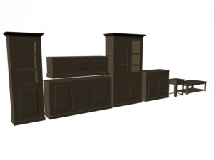 london furniture collection 3D Модель