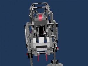 lego atat set 9754 Modelo 3D