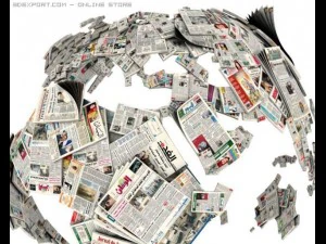 globe newspaper 3D Model