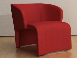 крісло в сучасному стилі 3D Модель