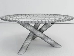 contemporary designer table 3D Model