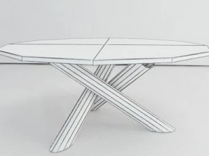 contemporary designer table 3D Model