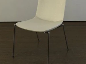 modern leather chair 3D Model