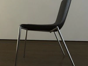 modern leather chair 3D Model