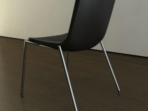 modern leather chair 3D Model