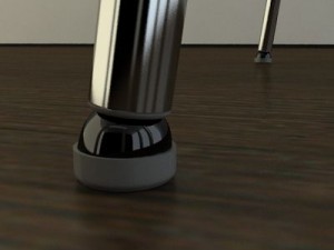 modern leather chair 3D मॉडल