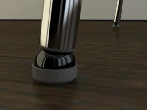 modern leather chair 3D Model
