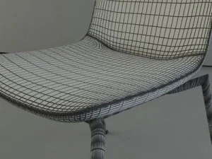 modern leather chair 3D Model