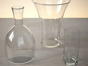 Vasenset 4 3D Modell