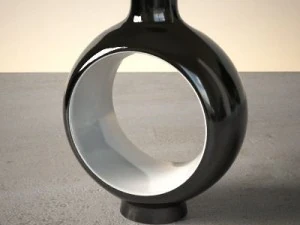 modern vase set 3D Model