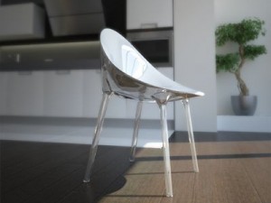 contemporary chair Modelo 3D