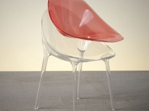 contemporary chair Modello 3D