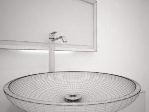 bathroom set 1 3D Modell