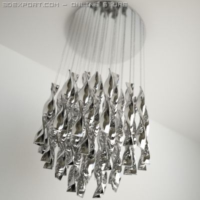 contemporary chandelier Modelo 3D .c4d .max .obj .3ds .fbx .stl .blend 