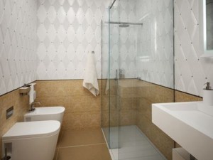 compact bathroom Modelo 3D