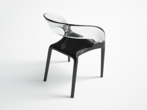 driade ring chair 3D मॉडल