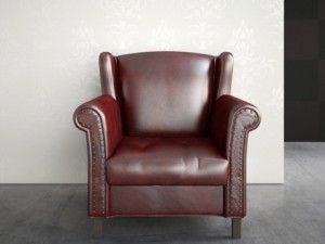 classic armchair Modelo 3D