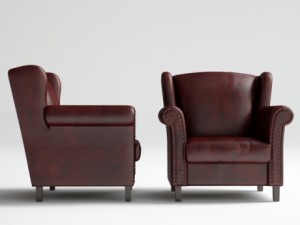 classic armchair 3Dモデル