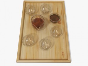 glass tea set 3D Model