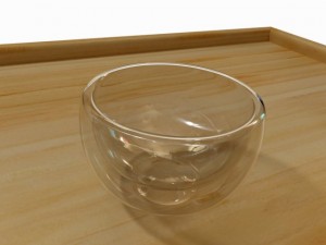 glass tea set 3D Model