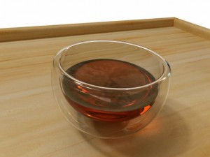 glass tea set 3D Model