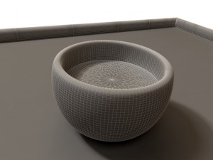 glass tea set 3D Model