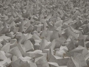 ciottoli decorativi Modello 3D