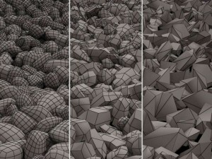decorative pebbles Model 3D