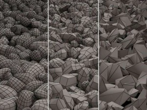 ciottoli decorativi Modello 3D