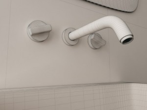 bathroom set 02 Model 3D