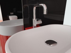 bathroom set 04 3D Model