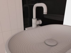bathroom set 04 3D Model
