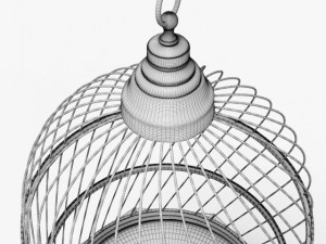 decorative birdcage 3D 모델