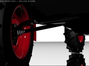 tractor Modello 3D