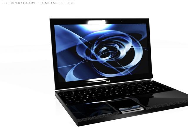 compiuter msi 3D 模型 .c4d .max .obj .3ds .fbx .stl .blend 
