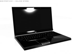 compiuter msi 3D 模型