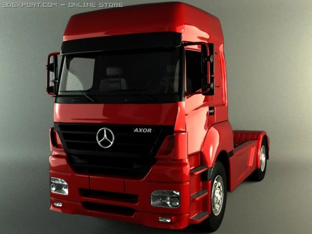 mercedes axor 3D Model .c4d .max .obj .3ds .fbx .stl .blend 